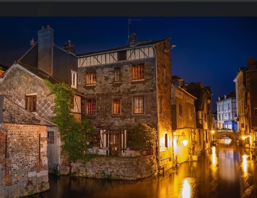 Ferienwohnung Chic Et Normand, Parking Facile, Wifi Hd Pont-Audemer Exterior foto