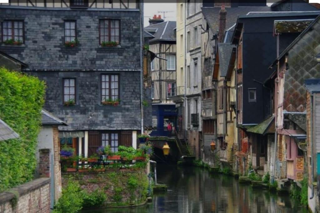 Ferienwohnung Chic Et Normand, Parking Facile, Wifi Hd Pont-Audemer Exterior foto